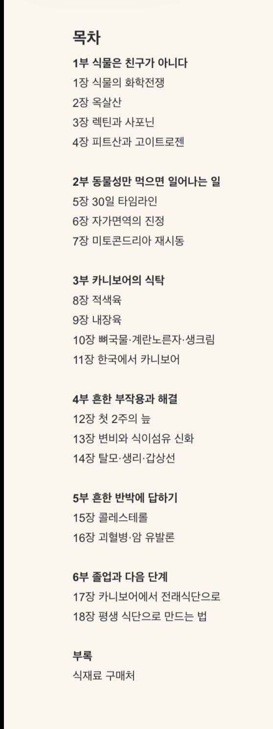 카니보어 풀 가이드 전자책 2