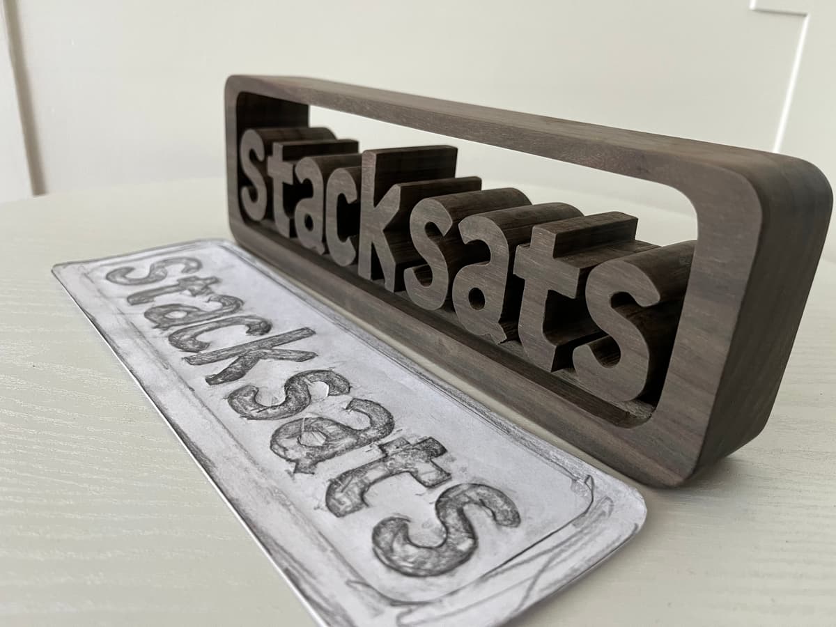 원목 나무 조각(수공예) Stack sats 4