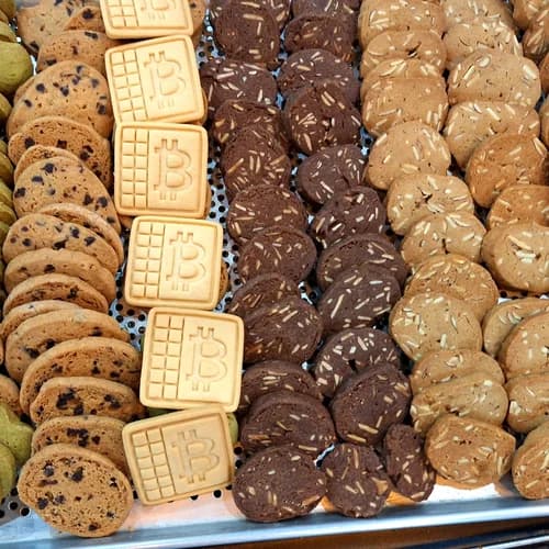 비트코인쿠키, 샤브레 우리밀쿠키 6종 세트(통밀, 초코칩, 쇼콜라, 녹차, 아몬드, 크랜베리) 3