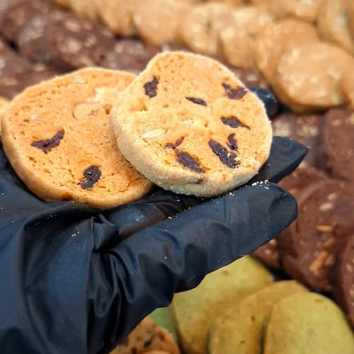 비트코인쿠키, 샤브레 우리밀쿠키 6종 세트(통밀, 초코칩, 쇼콜라, 녹차, 아몬드, 크랜베리) 6