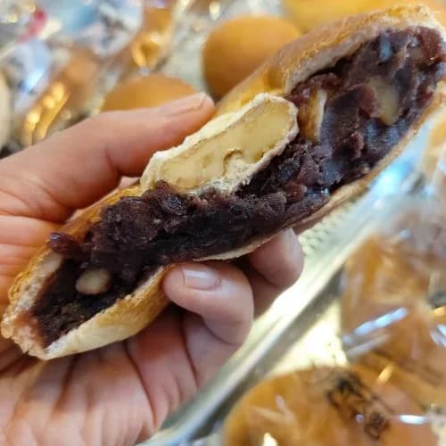 별점5점 크림치즈빵, 쌀단팥빵, 소보루, 슈크림, 땅콩버터크림빵, 카스테라, 밤식빵, 무설탕 팥빵 10