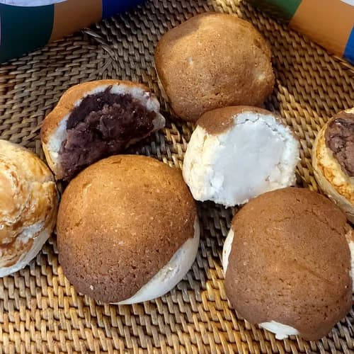 별점5점 크림치즈빵, 쌀단팥빵, 소보루, 슈크림, 땅콩버터크림빵, 카스테라, 밤식빵, 무설탕 팥빵 3