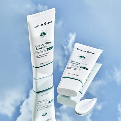 배리어글로우 진정 광나는 선스크린 50ml 5